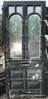door before stripping