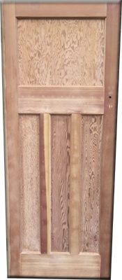 restored door